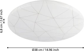 Plafonieră LED RENDE LED/19,5W/230V Eglo 900612