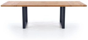 Masa extensibila Perez stejar - L160/250xl90xh76 cm