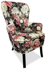 Fotoliu cu urechi Florta (motiv flori). 1067327