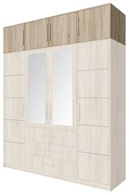 Suprastructură dulap Lenona D4 (Stejar sonoma) . 1104476