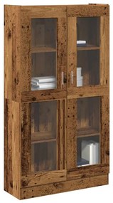 vidaXL Dulap înalt, lemn vechi, 82,5x30,5x150 cm, lemn prelucrat
