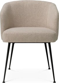 Scaun elegant design LUX Aiden, Renato off-white