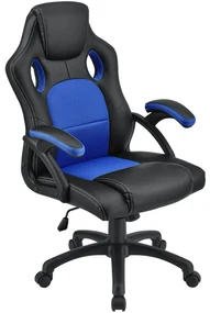 Juskys Scaun de birou Montreal - albastru