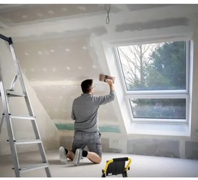 Proiector LED TIGRA LED/100W/4000K IP54 negru/galben