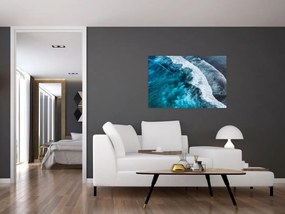 Tablou - Valuri pe mare (90x60 cm)