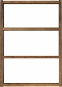 Raft PR1 - BR, nuc, PAL melaminat, 43x9x60 cm