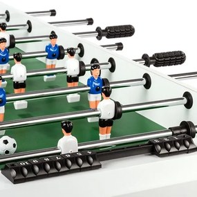 Masă de Fotbal Glasgow - 121x101x79 cm, alb