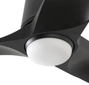 Ventilator LED dimabil FARO 33827-1TW HEY TUB S LED/10W/230V negru d. 90 cm + telecomandă