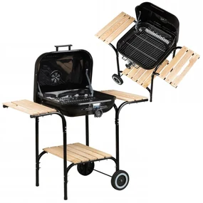 Kerti grill állítható ráccsal