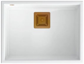 Chiuveta din granit DAVID 50 alb