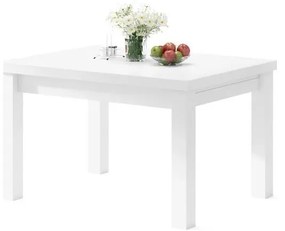 Masă extensibilă RALF albă pentru 12 persoane