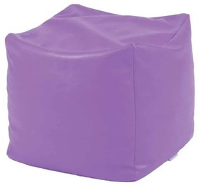 Taburet Cub XL, Material Piele ecologica - Violet