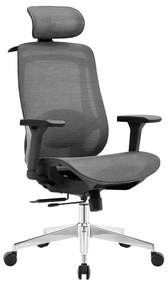 ErgoDynamic Icon-H -Black-, scaun de birou, full mesh, sezut translatie 5 cm