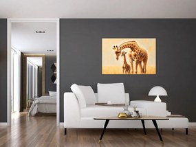 Tablou - Girafe (90x60 cm)