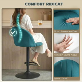 HOMCOM scaune înalte tejghea | Aosom Romania