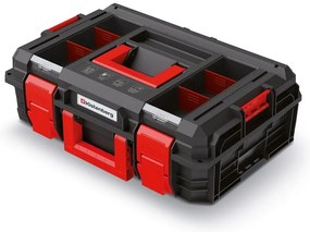 Cutie de scule A, 19,4 cm, organizator, negru