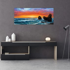 Tablou - Apus de soare (120x50 cm)