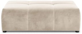 Modul pentru canapea bej cu tapițerie din catifea Rome Velvet - Cosmopolitan Design