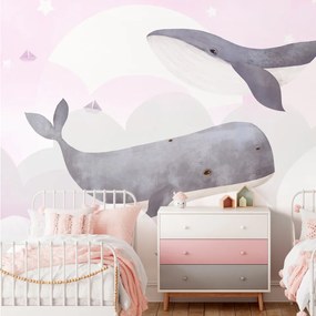 Fototapet - Dream Of Whales - Second Variant