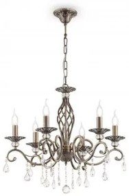 Lustra clasica 6 becuri E14 RC247-PL-06-R GRACE Maytoni