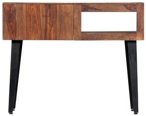 Masa consola, 90x30x75 cm, lemn masiv de sheesham