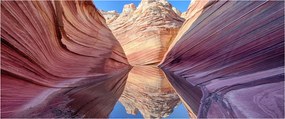 Tablou - valurile de Arizona (120x50 cm)