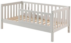 PEUTERBED 70 PAT PENTRU COPII MICI 70 X 140 CM ALB