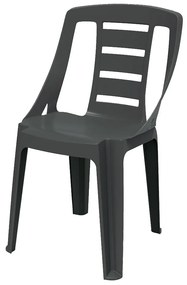 Scaun terasa Vera, 48x53x81 cm, polipropilena, antracit