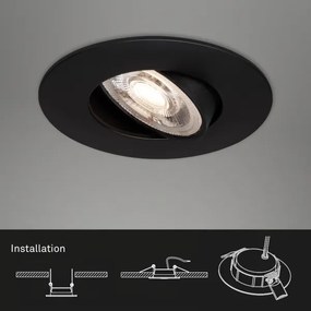 SET 3x plafonieră LED dimabilă pentru baie LED/4,9W/230V IP44 Briloner