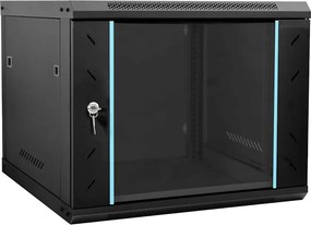 vidaXL Dulap de rețea cu depozitare Negru 60 x 60 x 50 cm Oțel