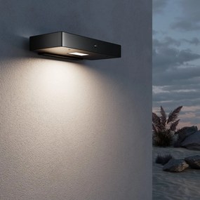 Aplica LED solara cu senzor de miscare pentru exterior IP54 Pir