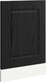 vidaXL Dulap de bucătărie Kalmar Stejar Negru 45 x 1,5 x 67 cm