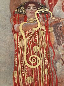 Artă imprimată Hygieia (Vintage Portrait) - Gustav Klimt, (30 x 40 cm)