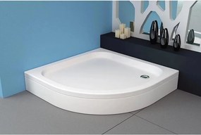 Cadita pentru dus Kolpasan Ontex semirotunda 80x80 cm