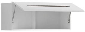 Dulap de perete Azteca Trio SFW1K/4/11 (Alb + Alb lucios). Promo -18%. 1004837