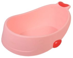 Cadita ergonomica pentru bebelusi si copii NOVOKIDS™ Zanzibar Minnie Tub , Baita bebe, Dimensiuni 73X60X49 cm, Suport anti alunecare, Supapa