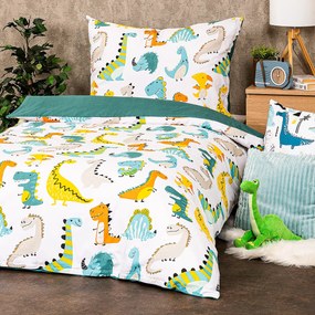 Lenjerie de pat pentru copii 4Home din bumbacLittle dino, 140 x 200 cm, 70 x 90 cm, 140 x 200 cm, 70 x 90 cm