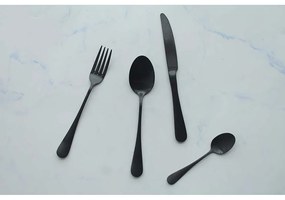 SET TACAMURI INOX, 24 PIESE, FINISAJ NEGRU MAT