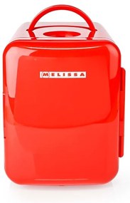 Mini-frigider portabil Melissa, 48 W, 12/230 V, roșu