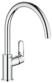 Grohe BauFlow baterie bucatarie pe picior StarLight Chrome 31538001