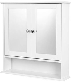 Dulap de baie montabil pe perete