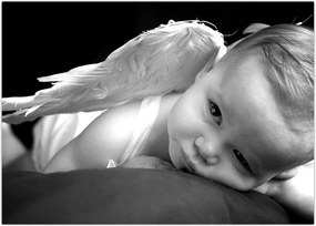 Tabloucu înger de copil (70x50 cm)