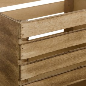 Cutii de depozitare în culoare naturală 3 buc. 31x23x15 cm – Casa Selección