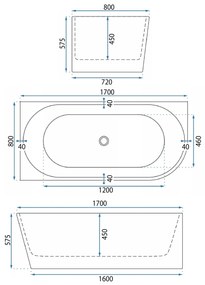 Cada WENUS LEFT 170cm