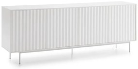 Comodă albă joasă 211x80 cm Sierra – Teulat