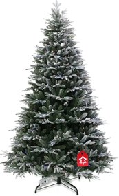 Molid înzăpezit 600 LED 210 cm