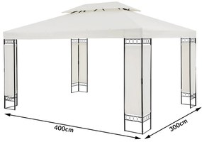 Deuba Foișor Elda 3x4 - crem
