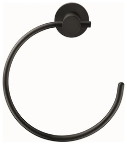 Duravit 99214600 - Suport de prosoape de perete D-CODE, negru mat