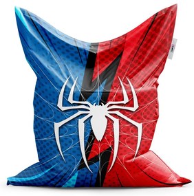 Sac de șezut Classic Spider - pentru copii, roșu / albastru
