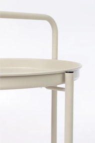 Măsuță de servire cu roți din oțel ø 44,5 cm Austin – Yes Everyday